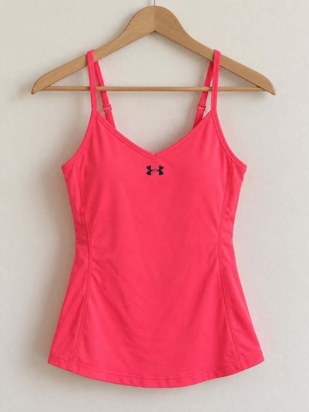 Under Armour Bright Pink V-Neck Camisole Tank